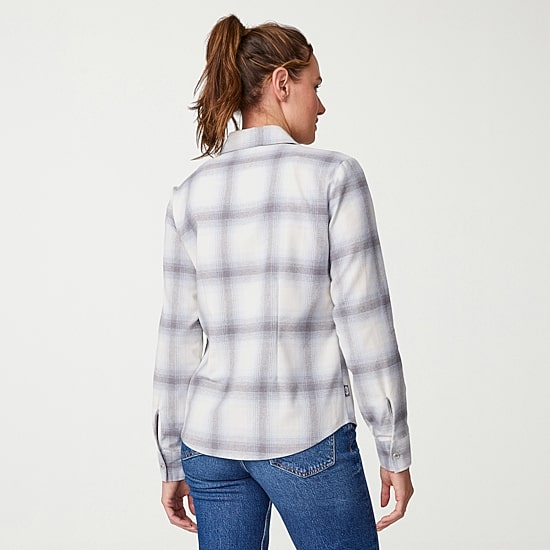 Free Country Womens Long Sleeve Regular Fit Flannel Shirt