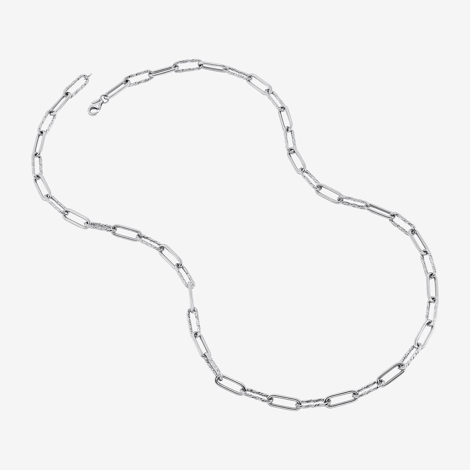 Gold Addiction Womens 14K 22 Inch Link Necklace