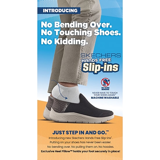 Skechers Hands Free Slip-Ins Hands Free Go Walk Go Walk Flex Mens Slip-On Walking Shoes