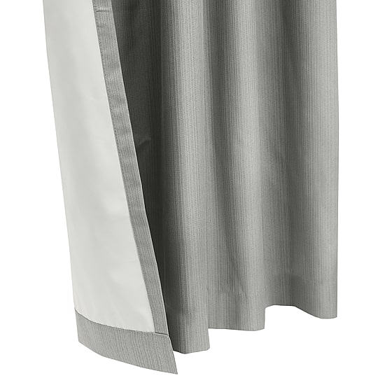 Thermaplus Brooklyn Rod Pocket Back Tab Energy Saving 100% Blackout Single Curtain Panel