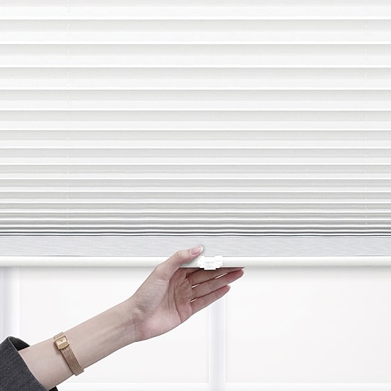 Cut-to-Width 1" Cordless Pleated Shade