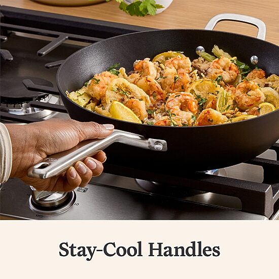Calphalon Hard Anodized 12" Jumbo Frypan