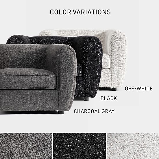 Furniture of America™ Katie Upholstered Barrel Chair