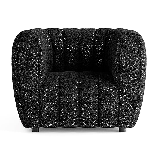 Furniture of America™ Laura Upholstered Barrel Chair