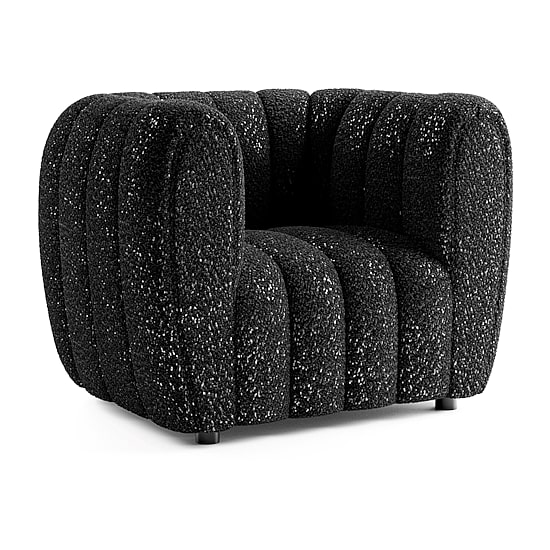 Furniture of America™ Laura Upholstered Barrel Chair