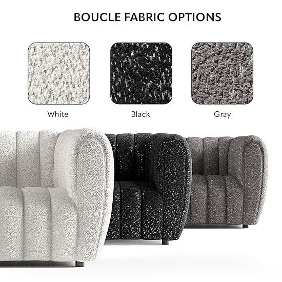 Furniture of America™ Laura Upholstered Barrel Chair