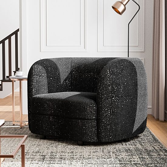 Furniture of America™ Julia Upholstered Barrel Chair