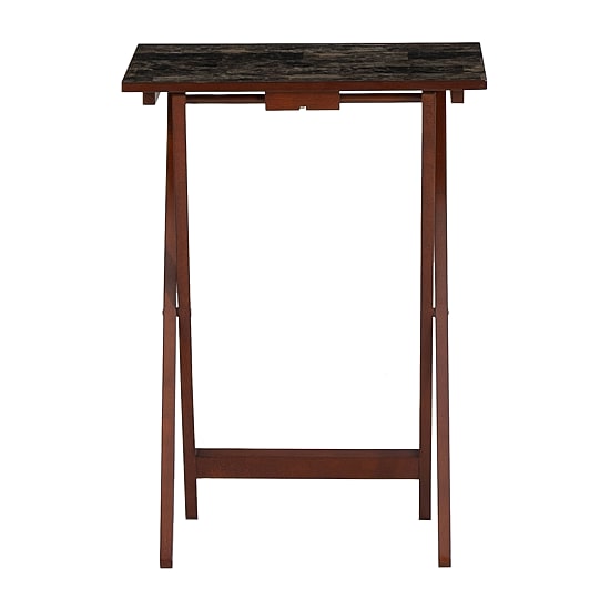 Breckenham Faux Marble 5-pc. TV Tray Table