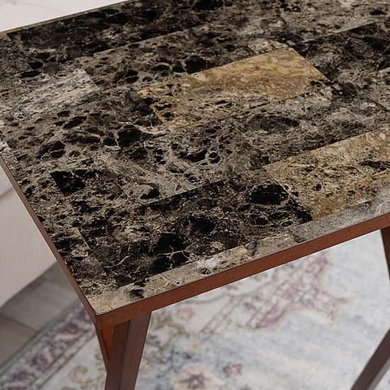 Breckenham Faux Marble 5-pc. TV Tray Table