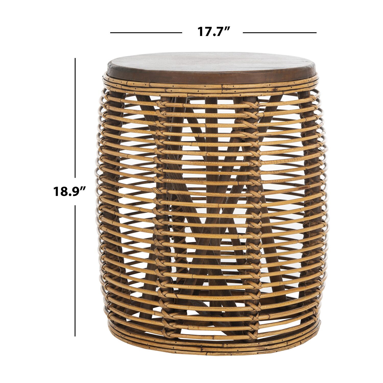 Maui Wipeable Surface End Table