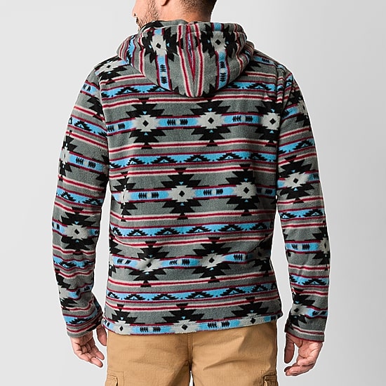 Victory 1/4 Zip Mens Fleece Hooded Lightweight Jacket