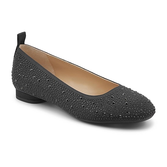 Adrienne Vittadini Carnival Womens Round Closed Toe Ballet Flats