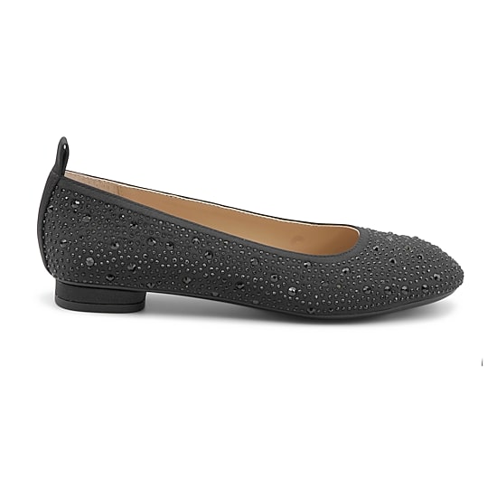 Adrienne Vittadini Carnival Womens Round Closed Toe Ballet Flats