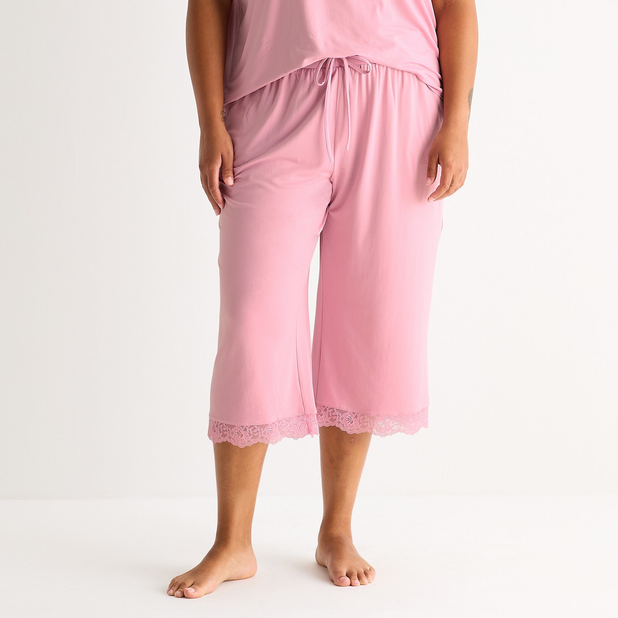 Ambrielle Womens Plus Pajama Pants