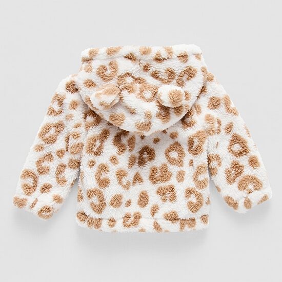 Okie Dokie Sherpa Baby Girls Midweight Jacket