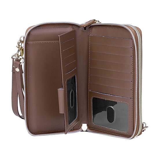 Julia Buxton Ultimate Organizer Womens RFID Blocking Wallet