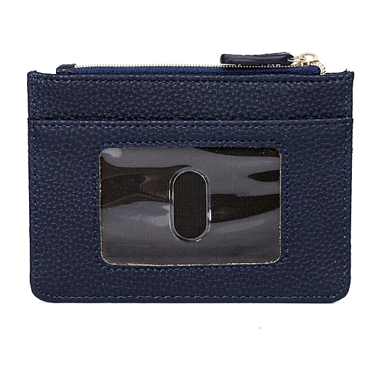 Julia Buxton Slot Coin Case Womens RFID Blocking Wallet