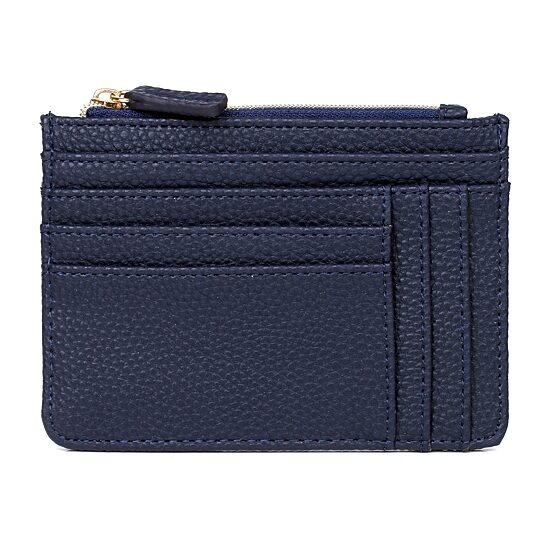 Julia Buxton Slot Coin Case Womens RFID Blocking Wallet