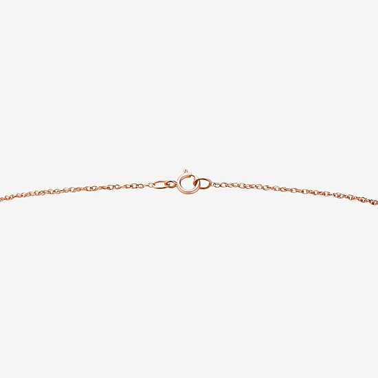 Rose 'N Chocolate Crystal Pendant Necklace