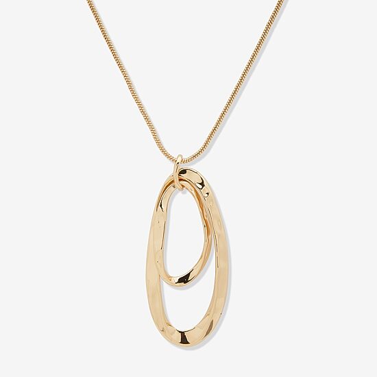 Worthington Womens 26 Inch Pendant Necklace