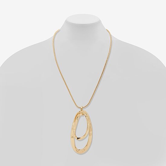 Worthington Womens 26 Inch Pendant Necklace