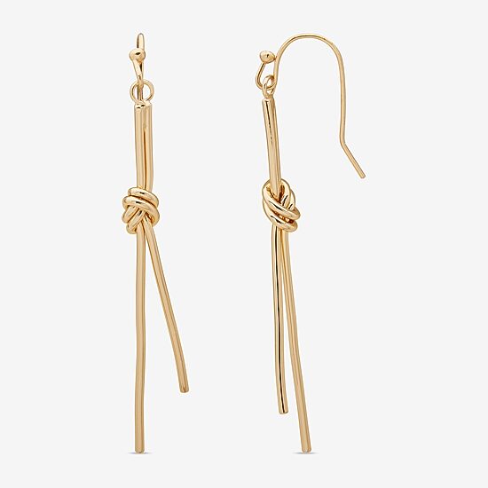 Worthington Womens Drop Earrings