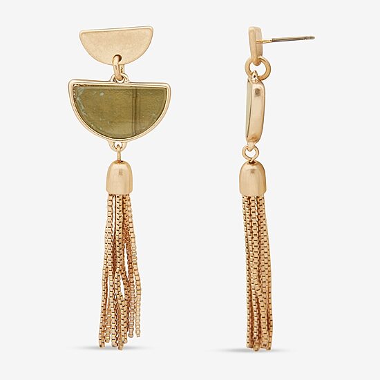 A.N.A Womens Drop Earrings