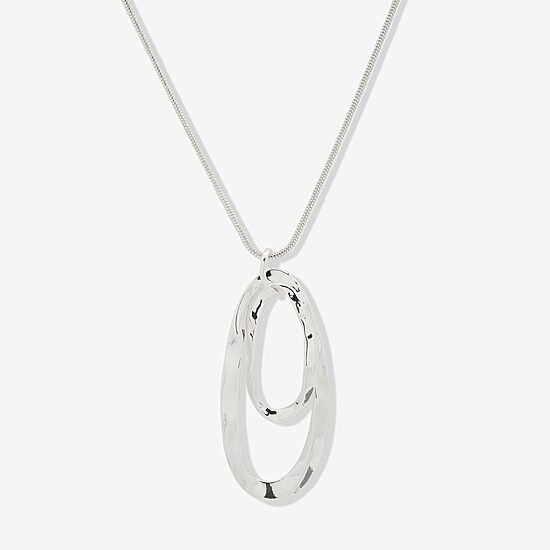 Worthington Womens 26 Inch Pendant Necklace