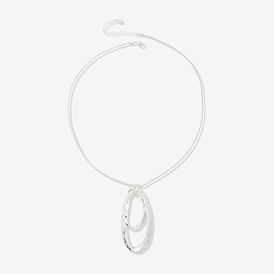 Worthington Womens 26 Inch Pendant Necklace