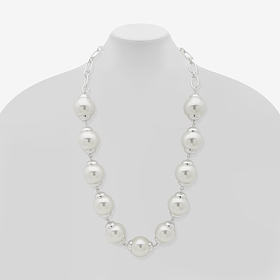 Worthington Womens 16 Inch Collar Necklace
