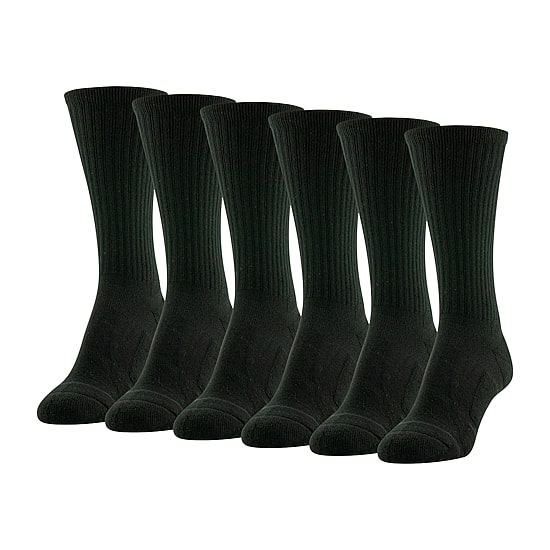 Gold Toe Sport Cushion Womens 6 Pair Crew Socks