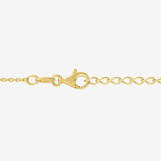 Diamond Addiction "Mama" (G-H / I1-I2) Womens 1/10 CT. T.W. Lab Grown White Diamond 14K Gold Over Silver 16 Inch Pendant Necklace