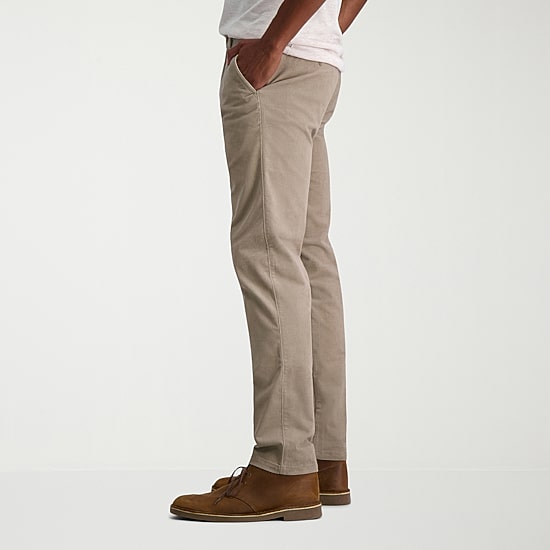 Haggar Corduroy Mens Straight Fit Flat Front Pant
