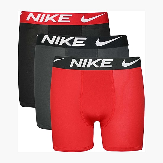 Nike Little & Big Kid Boys 3 Pack Boxer Briefs 9n0844-U10