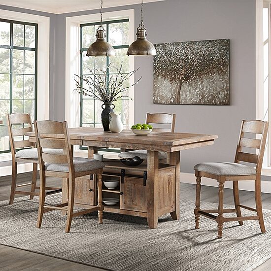 Tyler Dining Collection 5-Piece Counter Height Dining Set