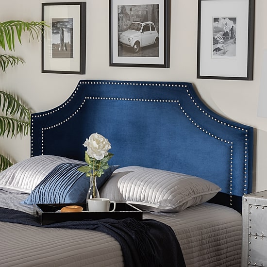 Avignon Upholstered Headboard with Nailhead Trim