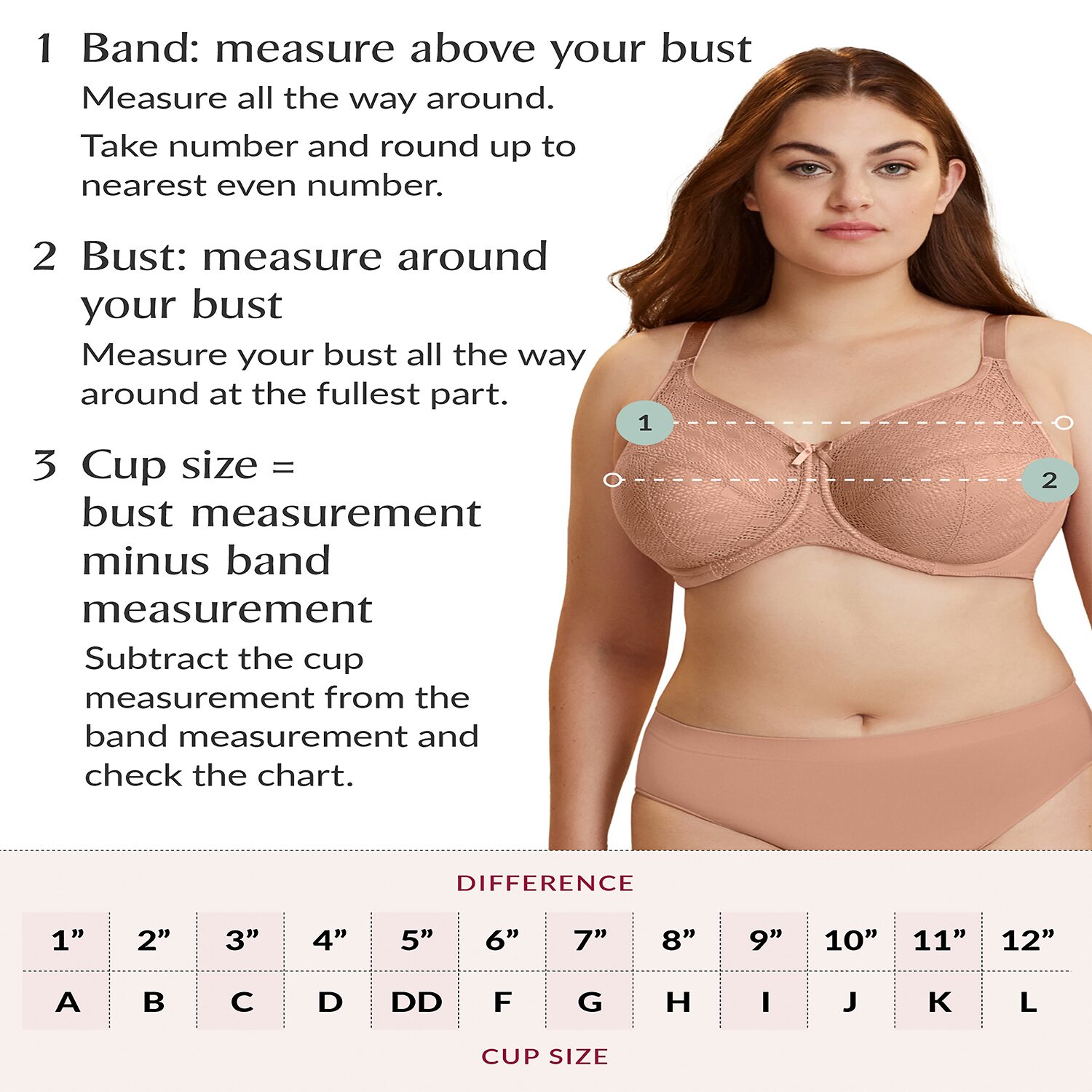 Glamorise MagicLift® Front-Closure Support Wirefree Bra-1200