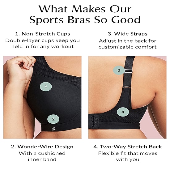 Glamorise High Impact Wonderwire® Sports Underwire Bra-9066