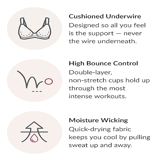 Glamorise High Impact Wonderwire® Sports Underwire Bra-9066