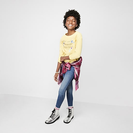 Thereabouts Little & Big Kid Girls Slim Fit Jegging