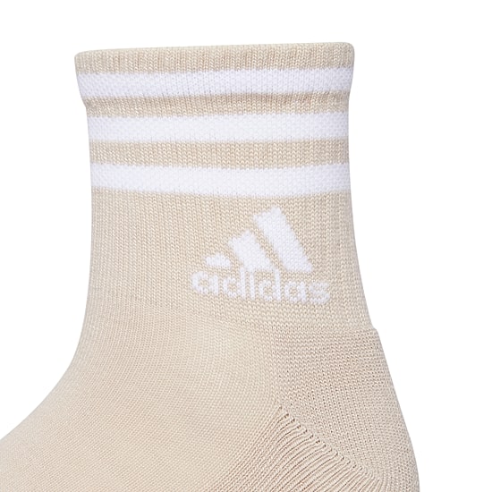 adidas Womens 3 Pair Quarter Ankle Socks