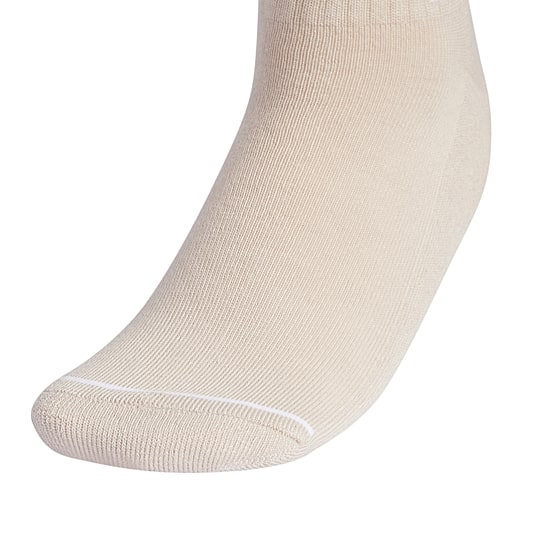 adidas Womens 3 Pair Quarter Ankle Socks