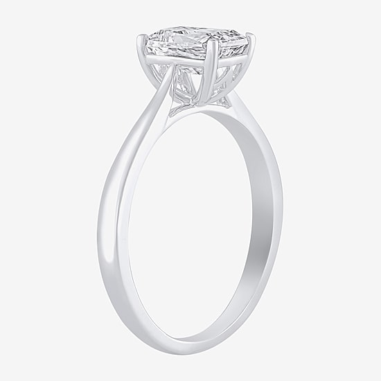 1 CT. Lab-Grown (G / VS2)  Diamond Radiant-cut Solitaire Engagement Ring in 10K Gold