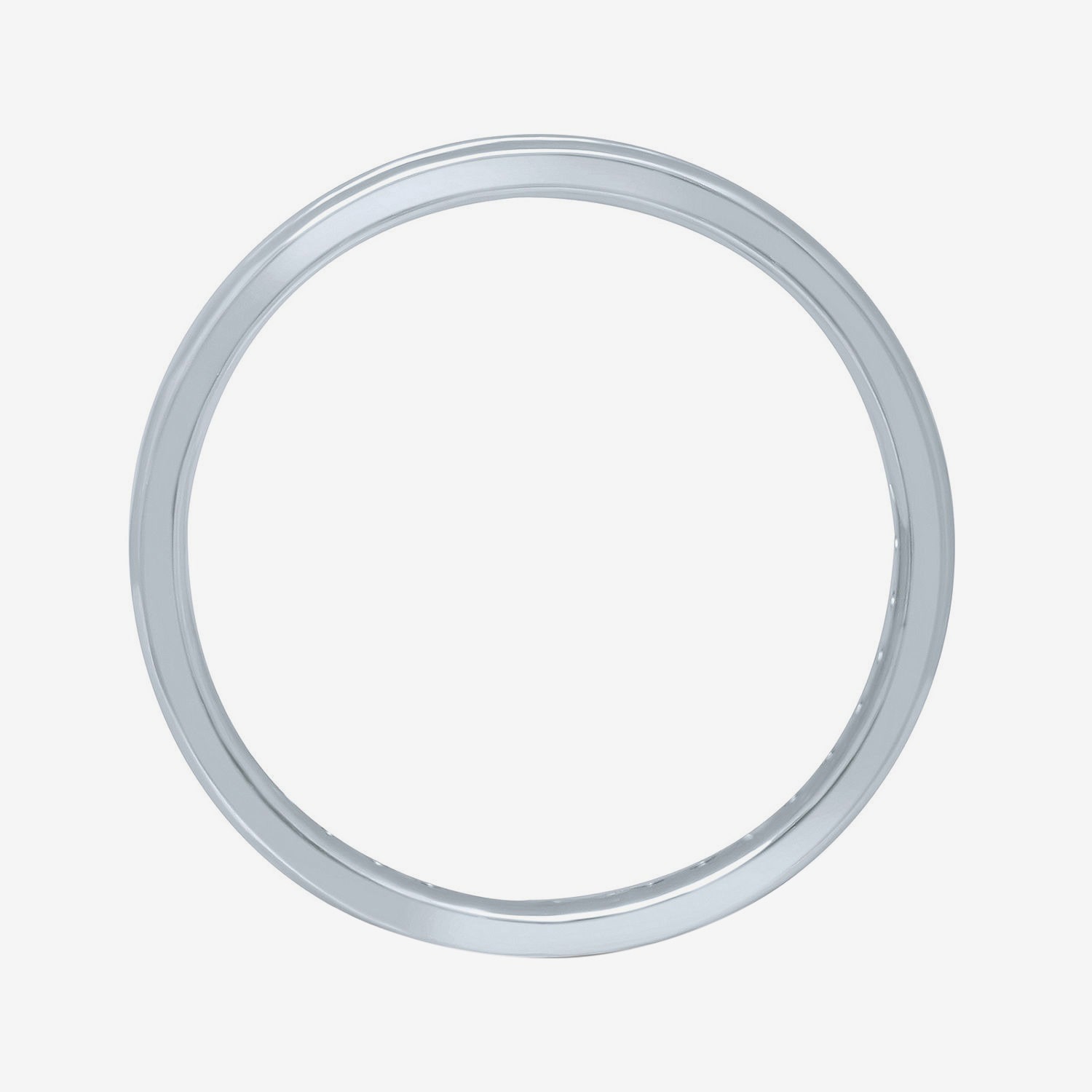 1/2 CT.T.W. Natural Diamond 14K White Gold Eternity Band