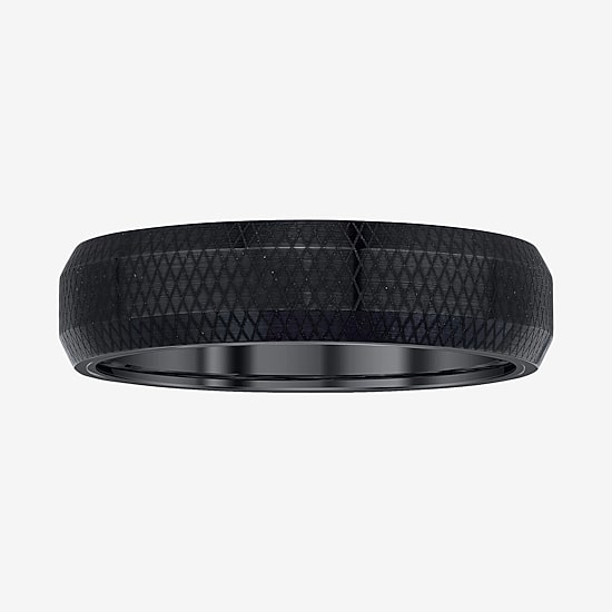 Mens 6MM Tungsten Wedding Band
