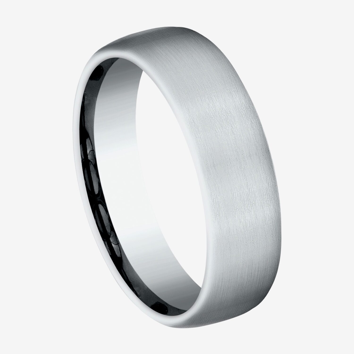 Mens 6.5MM 10K Gold Wedding Band