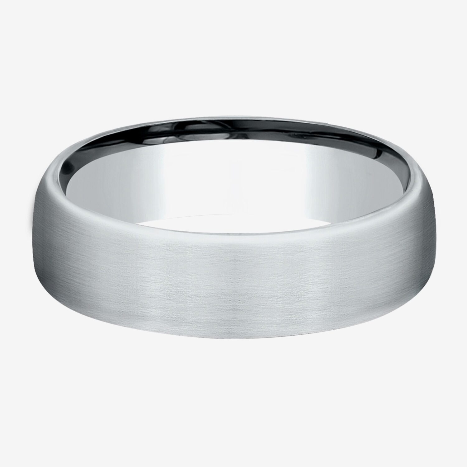 Mens 6.5MM 10K Gold Wedding Band