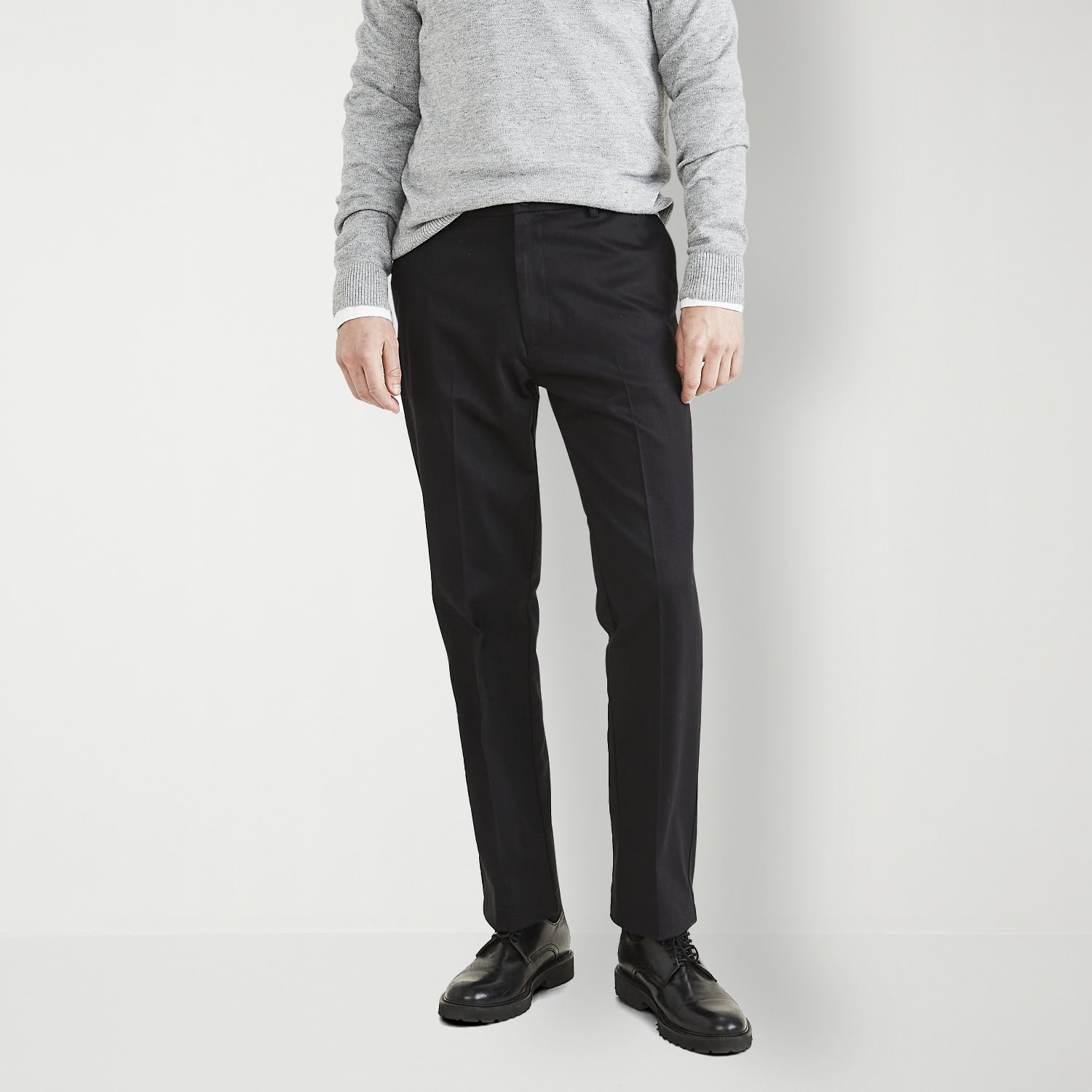 Dockers Signature Iron Free With Stain Defender Mens Comfort Waistband Classic Fit Flat Front Pant