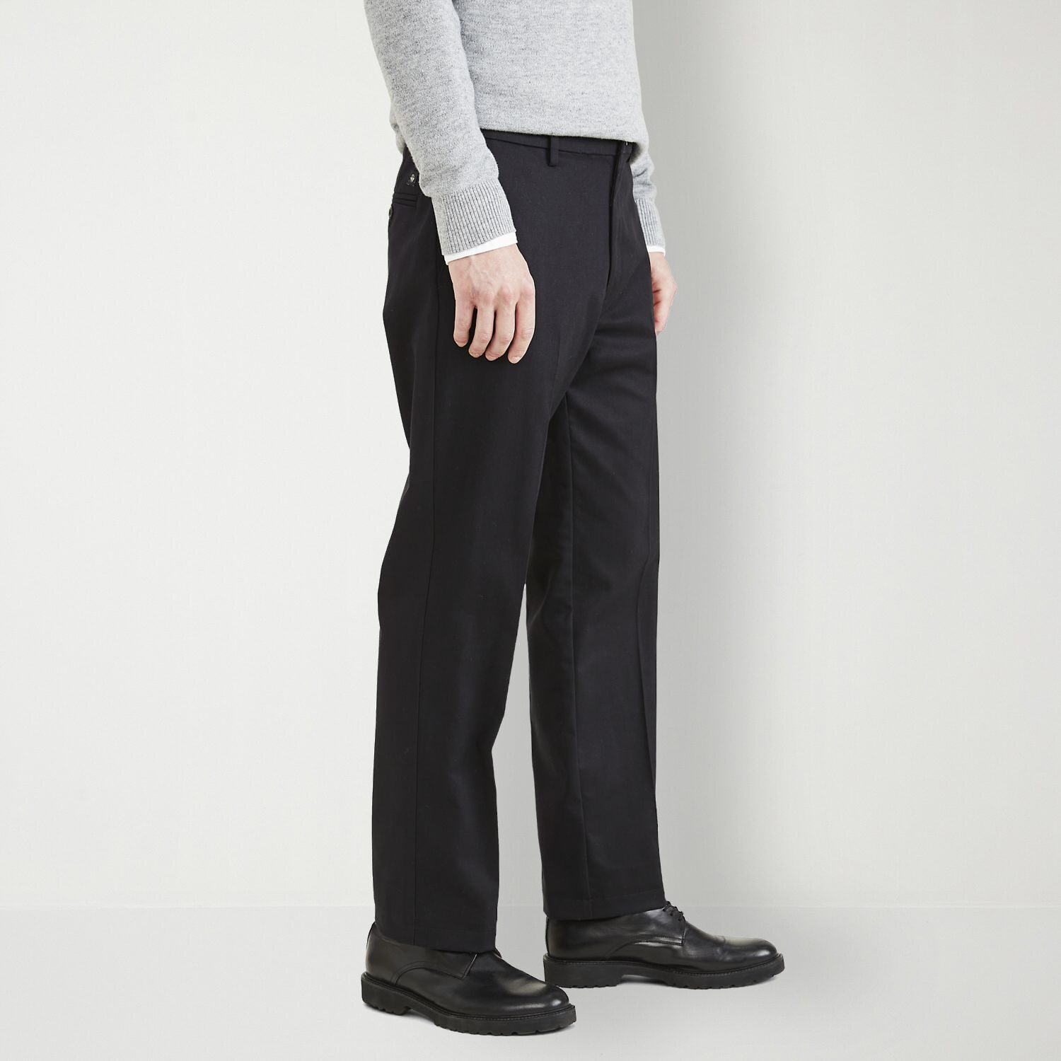 Dockers Signature Iron Free With Stain Defender Mens Comfort Waistband Classic Fit Flat Front Pant