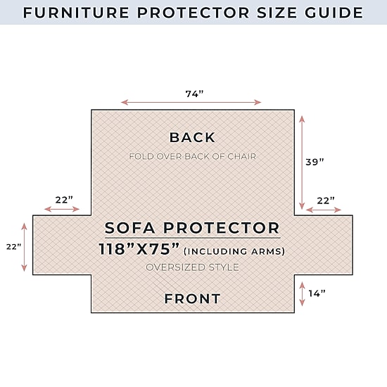Linery Floral Sofa Protector
